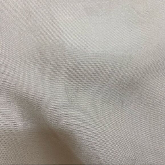 Lanvin Paris 100% Silk Ivory‎ Fringe End Scarf Appr 51”x28” - Picture 9 of 13